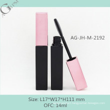 AG-JH-M-2192 AGPM Cosmetics Packaging Custom Square Graceful 14ml Mascara Case With Brush